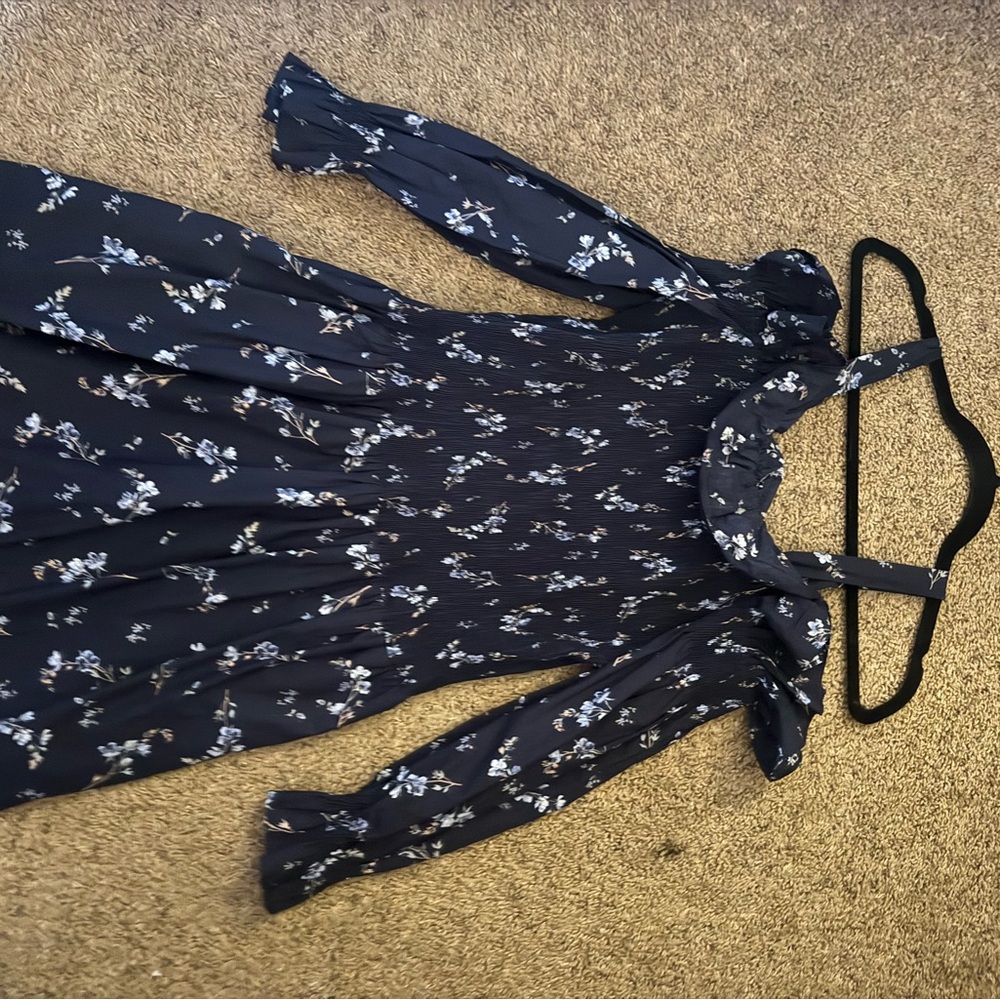 Floral Long Sleeve Dress